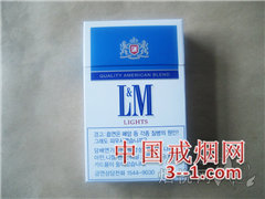 L&M(特醇韩版免税) | 单盒价格¥6.5元 目前